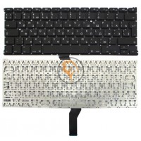 Клавіатура для ноутбука Apple MacBook Air 13 A1369 A1466 вертикальний enter, без підсвічування, чорна RU