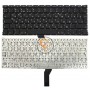 Клавіатура для ноутбука Apple MacBook Air 13 A1369 A1466 вертикальний enter, без підсвічування, чорна RU