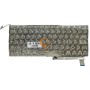 Клавіатура для ноутбука Apple MacBook Pro A1286 вертикальний enter, без підсвічування, чорна RU