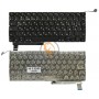 Клавіатура для ноутбука Apple MacBook Pro A1286 вертикальний enter, без підсвічування, чорна RU