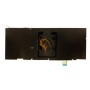 Клавіатура для ноутбука Apple MacBook Pro A1297 горизонтальний enter, з підсвіткою, чорна RU