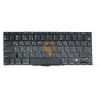 Клавіатура для ноутбука Apple MacBook Pro A1398 горизонтальний enter, з підсвіткою, чорна RU