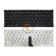 Клавіатура для ноутбука Apple MacBook Air 13 A1369 A1466 горизонтальний enter, без підсвічування, чорна RU