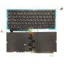 Клавіатура для ноутбука Apple MacBook Pro A1502 13 вертикальний enter, з підсвіткою, чорна RU