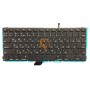 Клавіатура для ноутбука Apple MacBook Pro A1425 горизонтальний enter, з підсвіткою, чорна RU