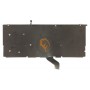 Клавіатура для ноутбука Apple MacBook Pro A1425 горизонтальний enter, з підсвіткою, чорна RU