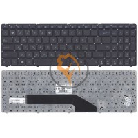 Клавіатура для ноутбука Asus K50 K60 K70 без рамки, чорна RU