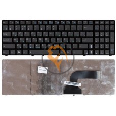 Клавіатура для ноутбука Asus K52 чорна рамка, чорна RU
