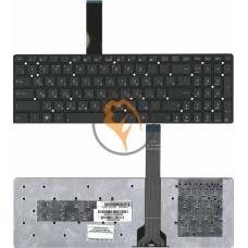 Клавіатура для ноутбука Asus K55 X501 без рамки, чорна RU