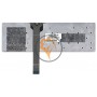 Клавіатура для ноутбука Asus K55 X501 без рамки, вертикальний enter, чорна RU