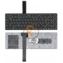 Клавіатура для ноутбука Asus K55 X501 без рамки, вертикальний enter, чорна RU