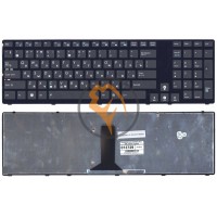 Клавіатура для ноутбука Asus K95 чорна рамка, чорна RU
