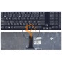Клавіатура для ноутбука Asus K95 чорна рамка, чорна RU