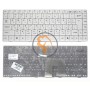 Клавіатура для ноутбука Asus U3 F6 F9 вертикальний enter, біла RU