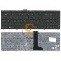 Клавіатура для ноутбука Asus U53 U53F U56E без рамки, горизонтальний enter, чорна RU