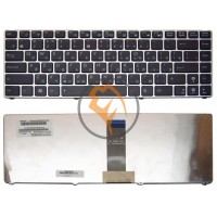 Клавіатура для ноутбука Asus UL20 UL20A UL20FT срібляста рамка, чорна RU