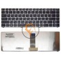 Клавіатура для ноутбука Asus UL20 UL20A UL20FT срібляста рамка, чорна RU