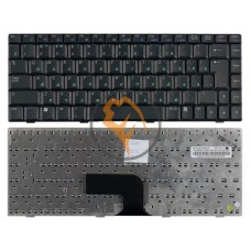 Клавіатура для ноутбука Asus W5 W6 W7 чорна RU