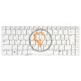 Клавіатура для ноутбука Asus W5 W6 W7 біла RU