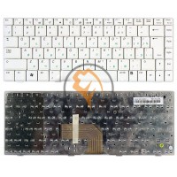 Клавіатура для ноутбука Asus W5 W6 W7 біла RU