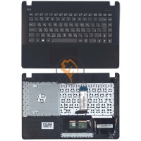 Клавіатура для ноутбука Asus X451 з топ-панеллю без рамки, чорна RU