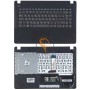 Клавіатура для ноутбука Asus X451 з топ-панеллю без рамки, чорна RU
