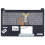 Клавіатура для ноутбука Asus X502 чорна з топ панеллю, чорна RU