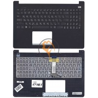 Клавіатура для ноутбука Asus X502 чорна з топ панеллю, чорна RU