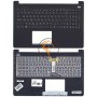Клавіатура для ноутбука Asus X502 чорна з топ панеллю, чорна RU