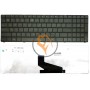 Клавіатура для ноутбука Asus X53S X53U чорна рамка, чорна RU
