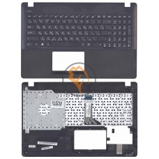 Клавіатура для ноутбука Asus X551 чорна з топ панеллю, чорна RU