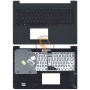 Клавіатура для ноутбука Asus X553 чорна з топ панеллю, чорна RU