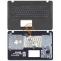Клавіатура для ноутбука Asus X751 чорна з топ панеллю, чорна RU