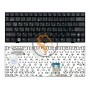 Клавіатура для ноутбука Asus EEE PC 1000H чорна рамка, чорна RU