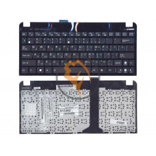Клавіатура для ноутбука Asus EEE PC 1015 чорна рамка, чорна RU