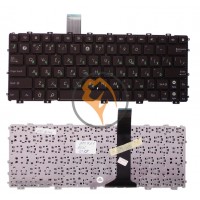 Клавіатура для ноутбука Asus EEE PC 1015 без рамки, коричнева RU