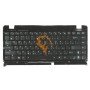 Клавіатура для ноутбука Asus EEE PC 1215 чорна рамка, чорна RU
