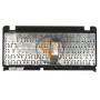 Клавіатура для ноутбука Asus EEE PC 1215 чорна рамка, чорна RU