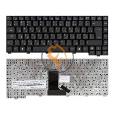 Клавіатура для ноутбука Asus EEE PC A6 вертикальний enter, чорна RU