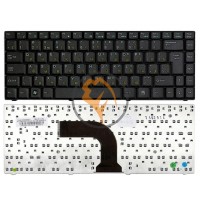 Клавіатура для ноутбука Asus EEE PC C90 C90P C90S Z98 Z37 вертикальний enter, чорна RU