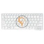 Клавіатура для ноутбука Asus EEE PC MK90H біла RU