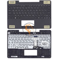 Клавіатура для ноутбука Asus Transformer Book T100TA чорна з топ панеллю, чорна RU