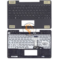 Клавіатура для ноутбука Asus Transformer Book T100TA чорна з топ панеллю, чорна RU