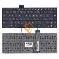 Клавіатура для ноутбука Asus VivoBook S400CA S451 S401 без рамки, чорна RU