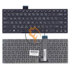 Клавіатура для ноутбука Asus VivoBook S400CA S451 S401 без рамки, чорна RU