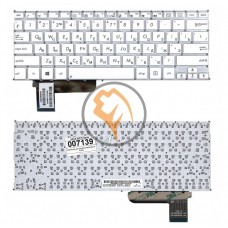 Клавіатура для ноутбука Asus VivoBook X201E S201 S201E X201 без рамки, біла RU