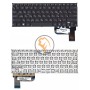 Клавіатура для ноутбука Asus Zenbook UX21A без рамки, чорна RU