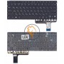 Клавіатура для ноутбука Asus Zenbook UX305 без рамки, чорна RU