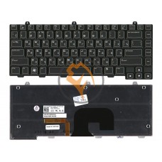 Клавіатура для ноутбука Dell Alienware M14X з підсвіткою, чорна RU