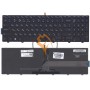 Клавіатура для ноутбука Dell Inspiron 15-5000 15-3000 5547 5521 з підсвіткою, чорна рамка, чорна RU